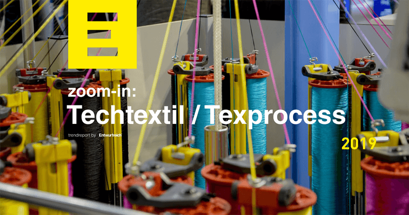 Trendreport ZOOM-IN Techtextil 2019