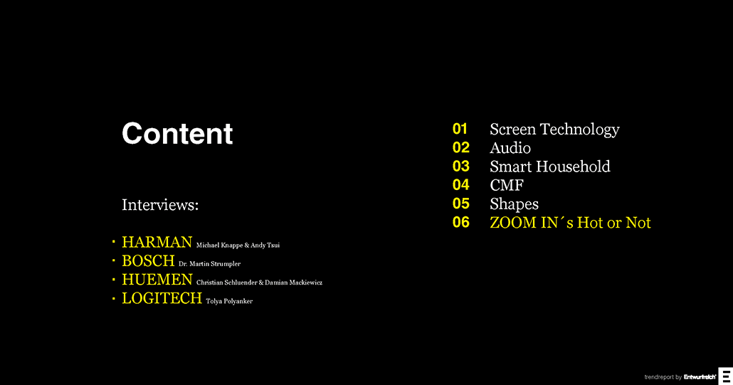 Trendreport ZOOM-IN IFA 2019