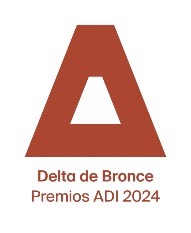 Delta Bronze Award 2024 badge — Busch-art linear (Alba) by Busch-Jaeger, ADI-FAD Barcelona