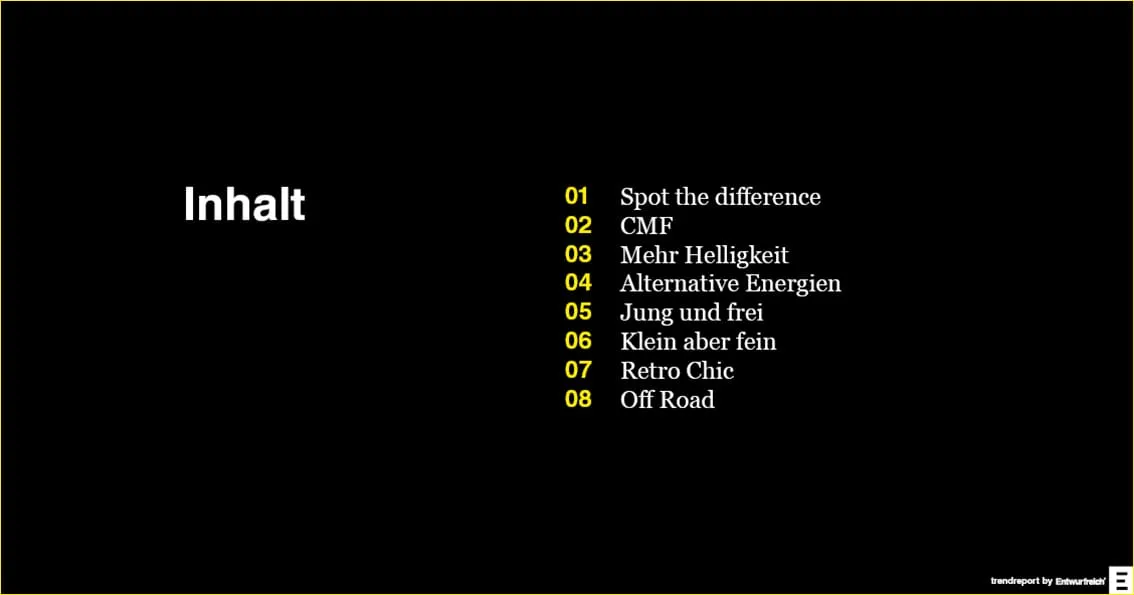ZOOM-IN Caravan Salon 2018 Trendreport-Titelseite mit Camping-Designtrends und Caravan-Innovation