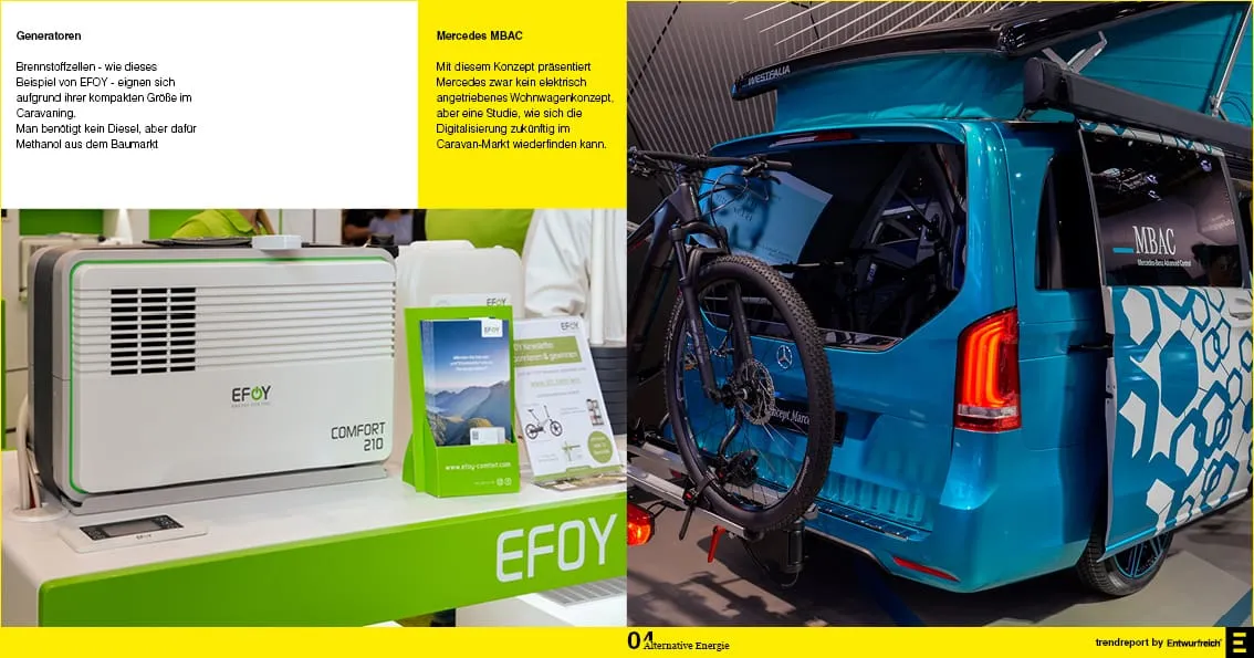 ZOOM-IN Caravan Salon 2018 Trendreport-Doppelseite mit kompakten Grundrissen und Leichtbau