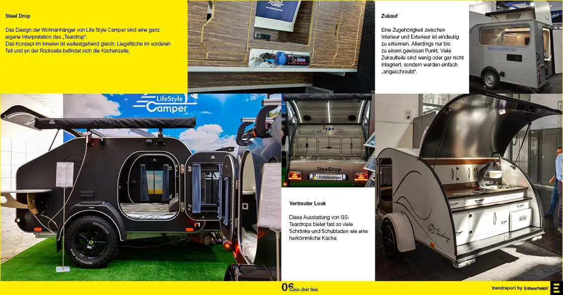 ZOOM-IN Caravan Salon 2018 Trendreport-Interviewseiten mit Adria, Knaus Tabbert, Kulba und Airstream