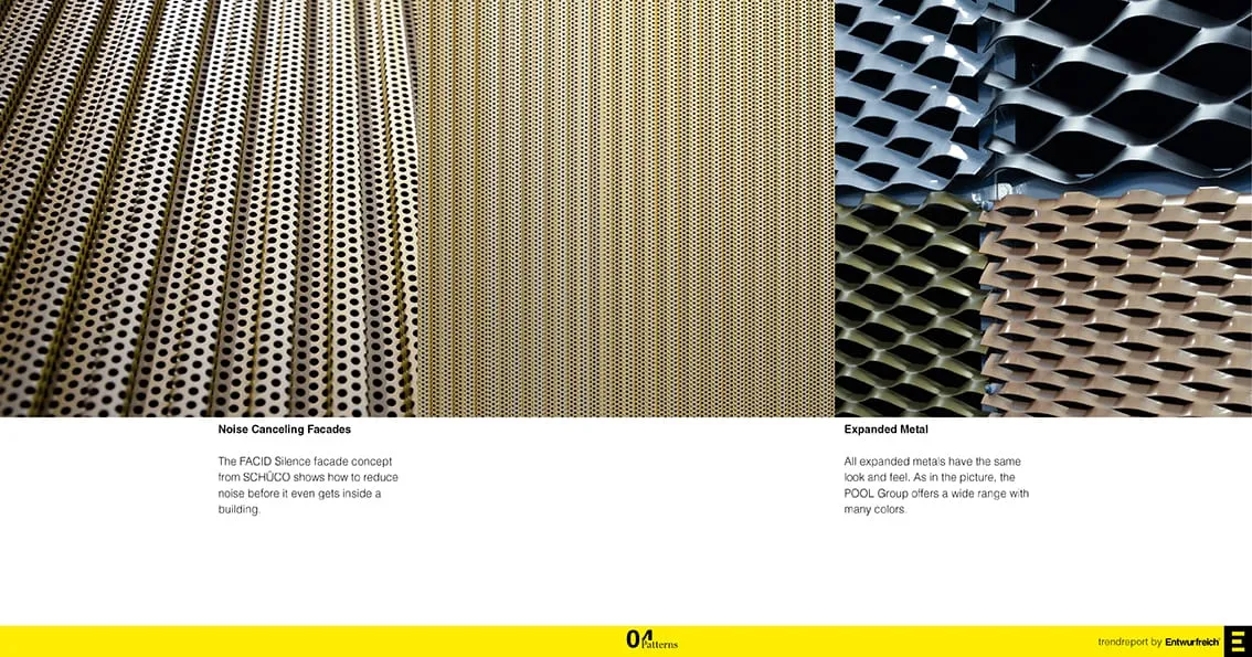 ZOOM-IN BAU 2019 Trendreport-Doppelseite mit modularem Bau und Fassadeninnovation