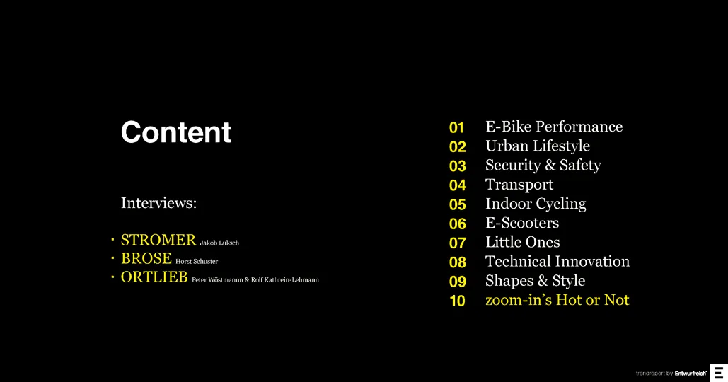 Trendreport ZOOM-IN Eurobike 2019