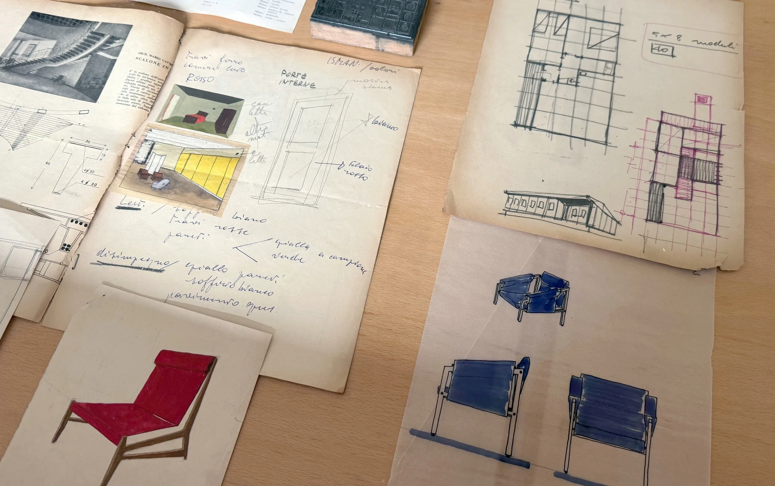 Salone del Mobile Milano 2026 — Politecnico di Milano Archivi Storici Pavillon im Rahmen des Leitthemas A Matter of Salone