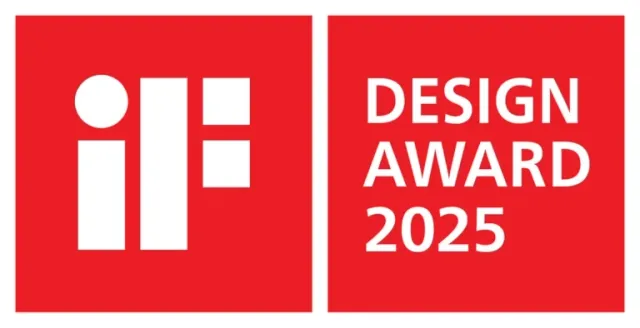 iF Design Award 2025 Siegel — Busch-Wächter PRO Bewegungsmelder von Busch-Jaeger
