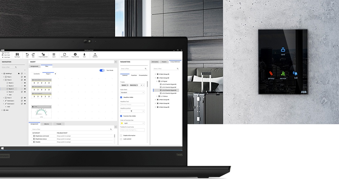 ABB KNX IoT Dashboard Tool